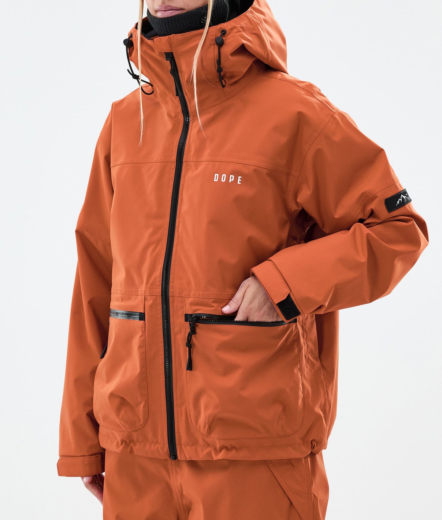 Snowboard Jacket For Women Burned Orange
