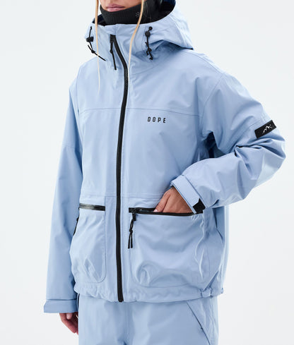 Snowboard Jacket For Women Light Blue
