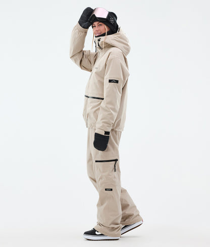 Snowboard Jacket For Women Sand