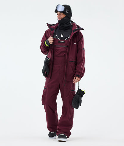 Snowboard Pants For Men Burgundy