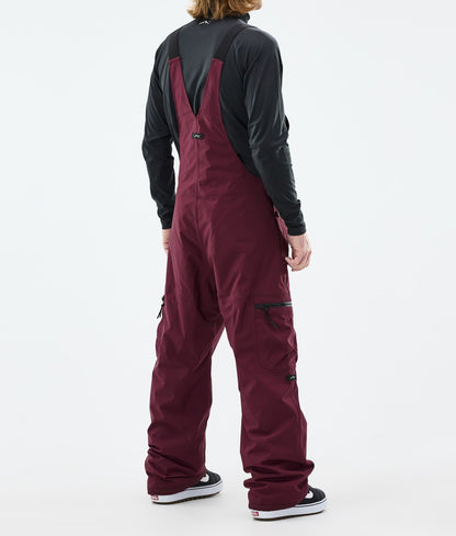 Snowboard Pants For Men Burgundy