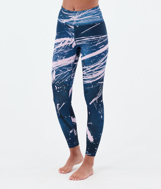 Base Layer Pant For Women 2X-Up Carvings Pink