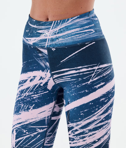 Base Layer Pant For Women 2X-Up Carvings Pink