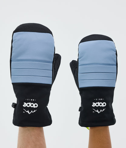 Snow Mittens Light Blue