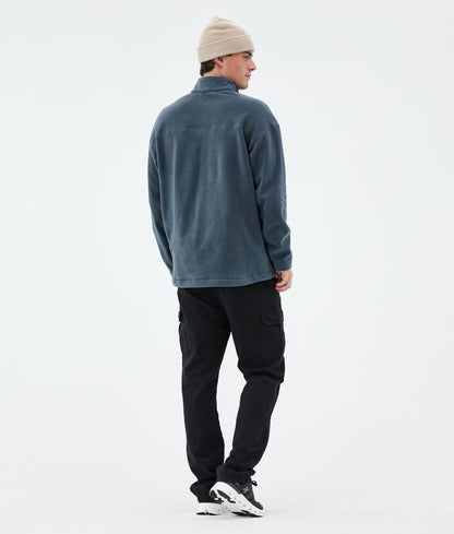 Fleece Sweater For Men Metal Blue