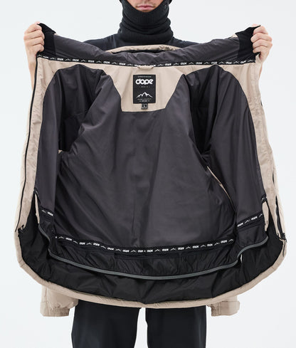 Snowboard Jacket For Men Sand