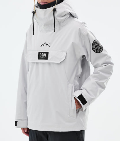 Snowboard Jacket For Women Light Grey