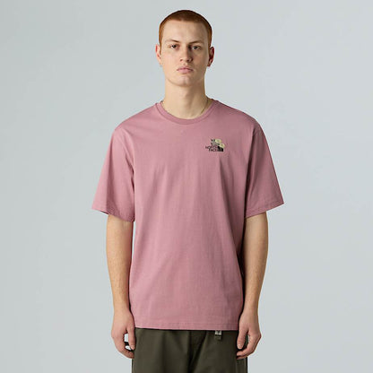 Unisex Dome Flower Relaxed Graphic T-Shirt