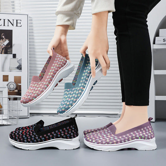 🔥Last Day Promotion 50% OFF - Women's Super Comfortable Breathable Soft Sole Orthopaedic Walking Shoes