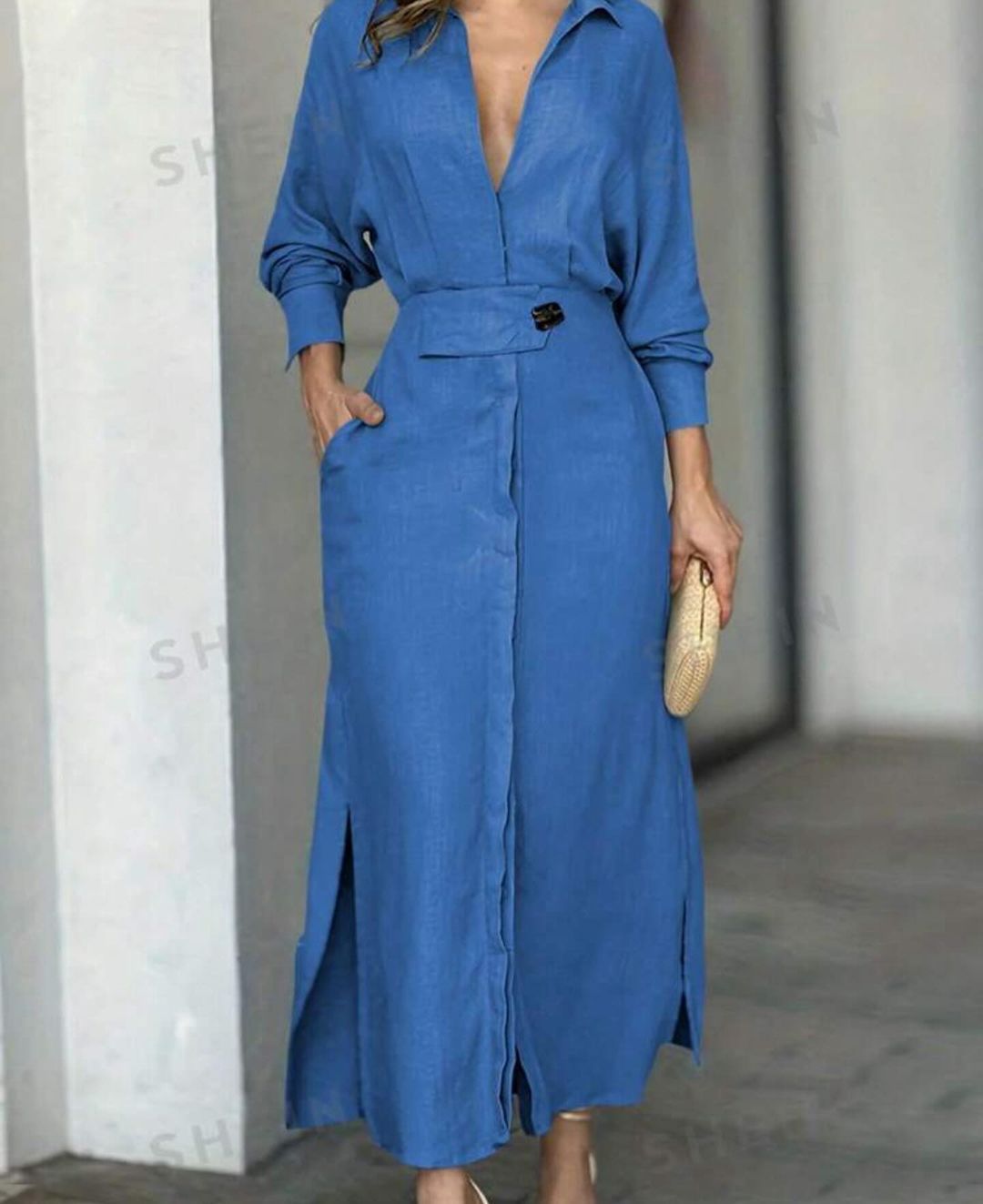 2025 Solid color maxi dress  (Upgraded Version)