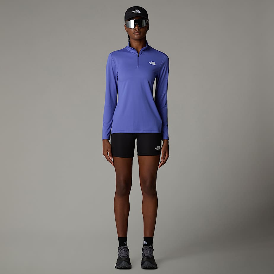 Women's Flex Slim 1/4 Zip Long-Sleeve Top