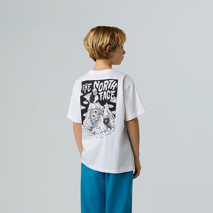 Boys' Sports Oversized Pocket Graphic T-Shirt