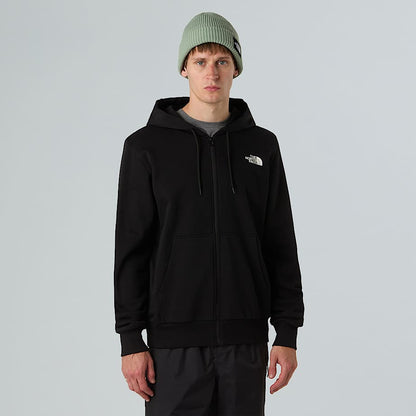 Men's Simple Dome Full-Zip Hoodie