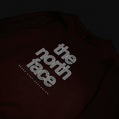 Girls' Reflective Logo Relaxed Sweatshirt